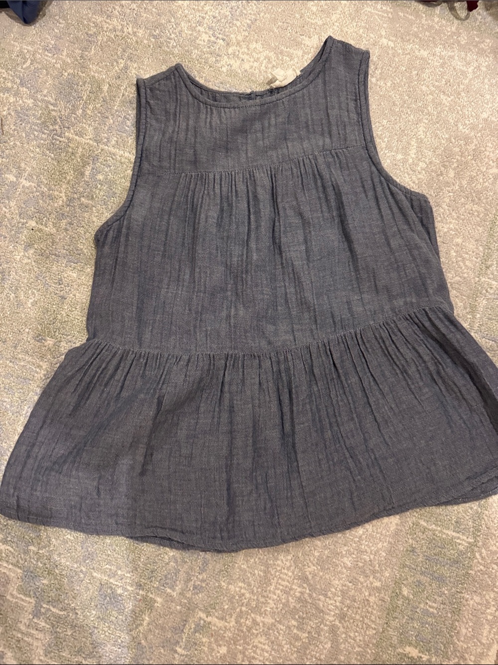 beachlunchlounge Sleeveless Top in Denim Blue